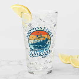 Kreuzfahrt zur Alaska Custom Family Matching Group Glas