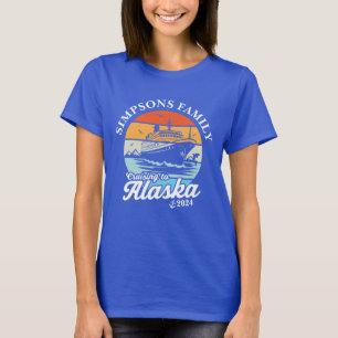 Kreuzfahrt zur Alaska Custom Family Matching Group T-Shirt