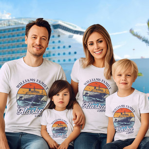 Kreuzfahrt zur Alaska Custom Family Matching Group T-Shirt