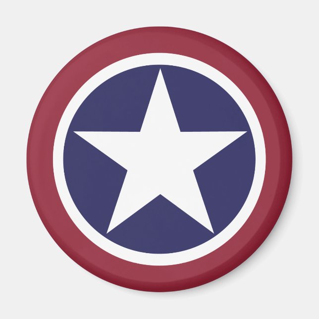 Kreuzfahrtbahn Stateroom Kabine Tür Marker Star Magnet (Vorne)