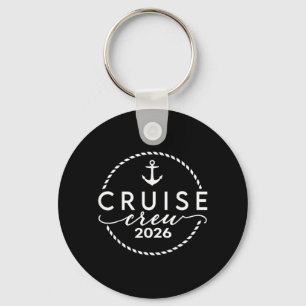 Kreuzfahrtbesatzung 2026 Sommerurlaubstrip Lustig Schlüsselanhänger