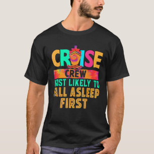 Kreuzfahrtbesatzung, die am wahrscheinlichsten zue T-Shirt