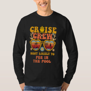 Kreuzfahrten Crew am ehesten geeignet, im Pool Mat T-Shirt