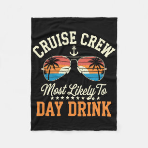 Kreuzfahrten Crew am wahrscheinlichsten zu trinken Fleecedecke