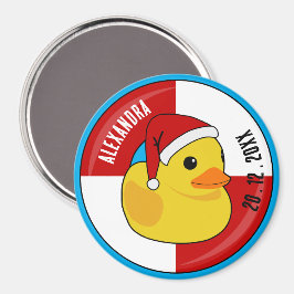 Kreuzfahrtkabine Stateroom Cruising Ente Weihnacht Magnet
