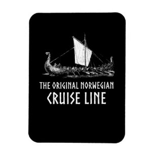Kreuzfahrtlinie Odin und Valhalla Magnet