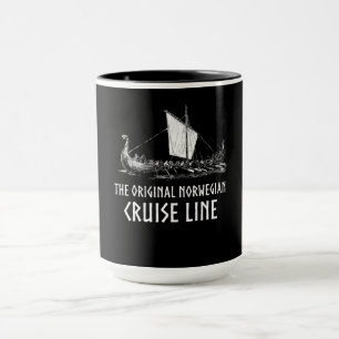 Kreuzfahrtlinie Odin und Valhalla Tasse