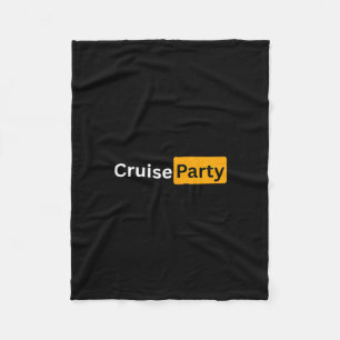 Kreuzfahrtparty - Y Cruising Bon Voyage Geschenke  Fleecedecke