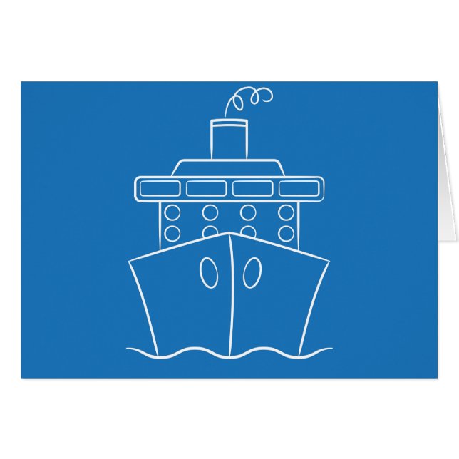 Kreuzfahrtschiff (Vorderseite (Horizontal))