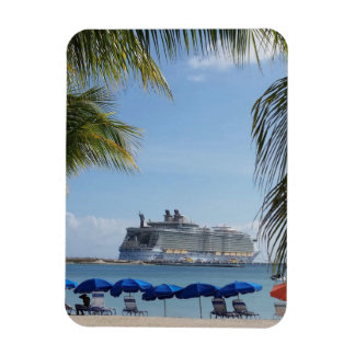 Kreuzfahrtschiff 3" x 4" Flexibles Foto Magnet
