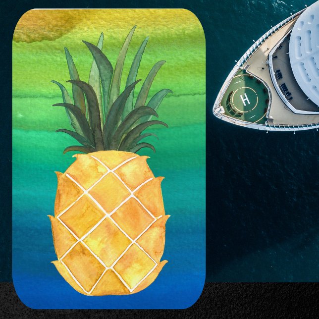 Kreuzfahrtschiff Ananas Stateroom Kabine Tür Magnet (Pineapple crusiing)