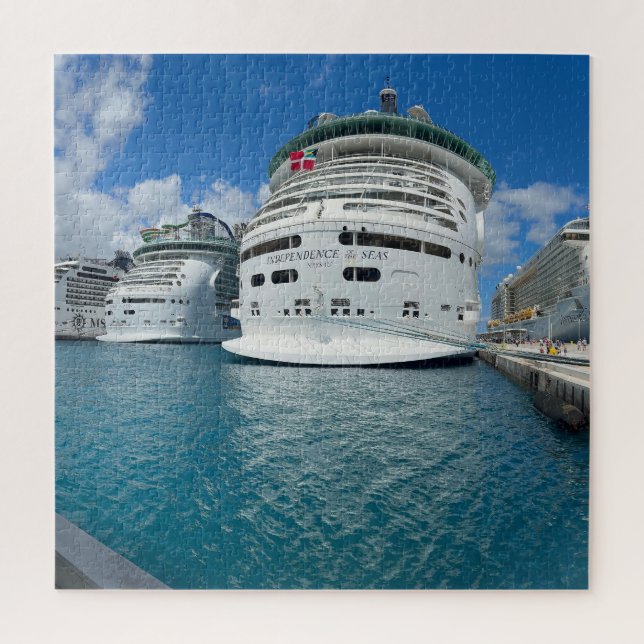 Kreuzfahrtschiff-Clique Puzzle (Vertikal)