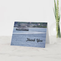 Kreuzfahrtschiff Danke Karte