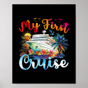 Kreuzfahrtschiff Familien Sommerurlaub Reise Mein  Poster
