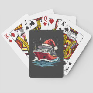 Kreuzfahrtschiff für Familien - Weihnachten Spielkarten