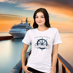 Kreuzfahrtschiff für kundenspezifische Kreuzfahrts Tri-Blend Shirt