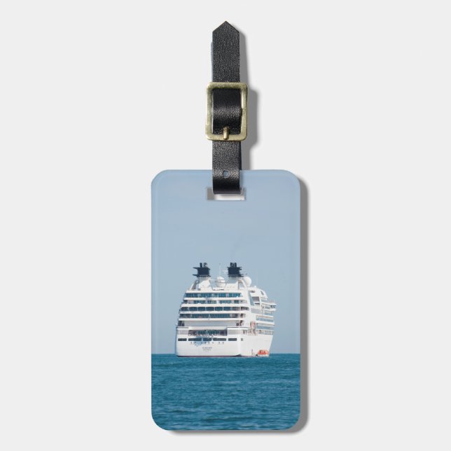 Kreuzfahrtschiff Gepäckanhänger (Vorderseite vertikal)