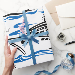 Kreuzfahrtschiff Geschenkpapier