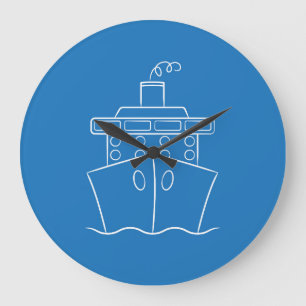 Kreuzfahrtschiff Große Wanduhr