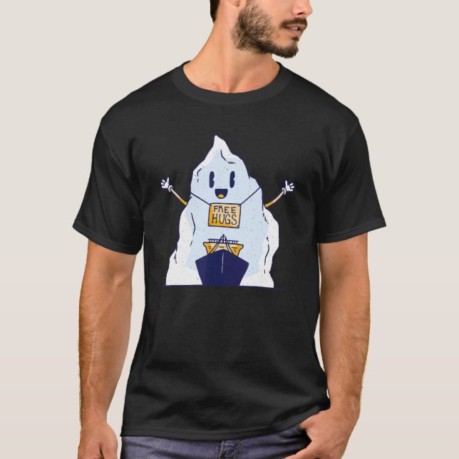Kreuzfahrtschiff Iceberg Schifffahrt Kreuzfahrtsch T-Shirt (Vorderseite)