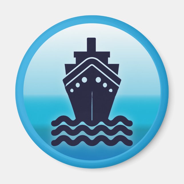 Kreuzfahrtschiff Kabine Stateroom Türmarker Magnet (Vorne)