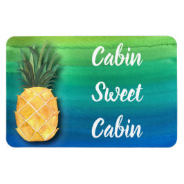 Kreuzfahrtschiff Kabine Tür Zeichen Ananas Magnet