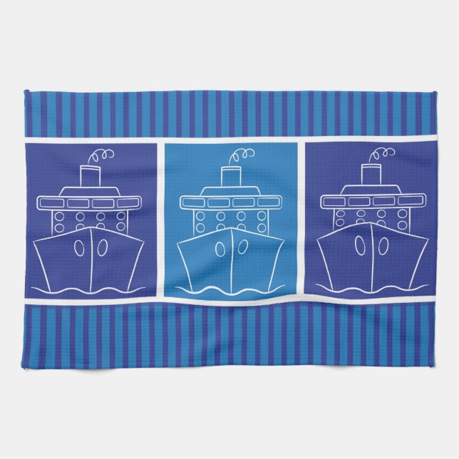 Kreuzfahrtschiff Küchentuch (Horizontal)