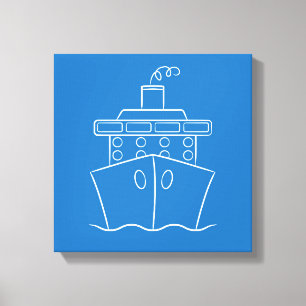 Kreuzfahrtschiff Leinwanddruck