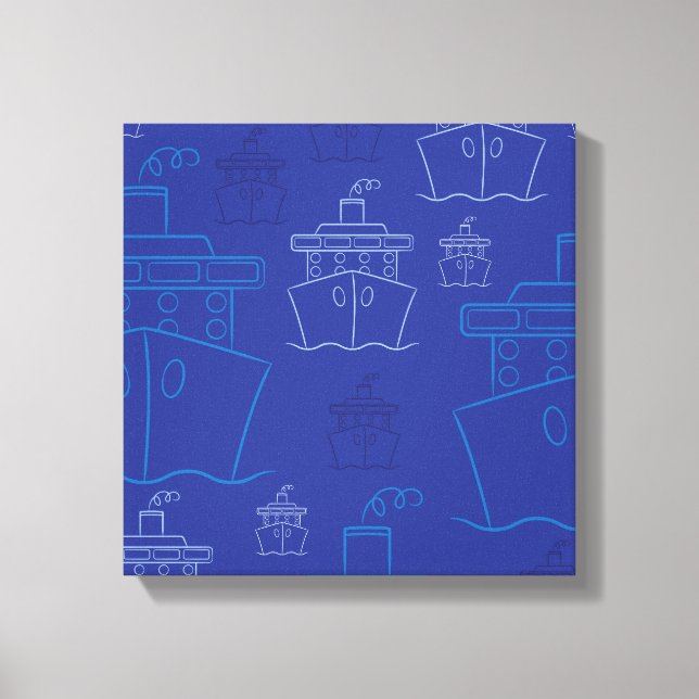 Kreuzfahrtschiff Leinwanddruck (Vorderseite)