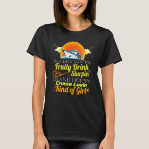 Kreuzfahrtschiff Lovin Art Girl Funny Cruise Ship  T-Shirt