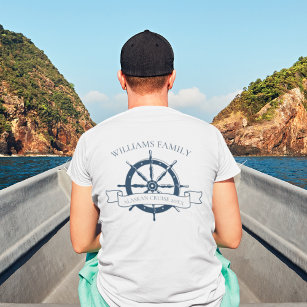 Kreuzfahrtschiff mit benutzerdefinierter Fahrzeugf T-Shirt