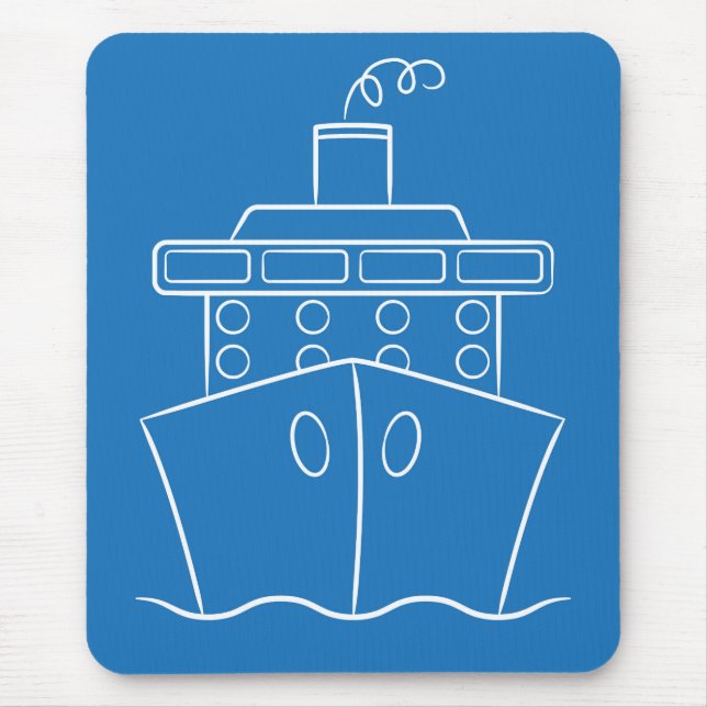 Kreuzfahrtschiff Mousepad (Vorne)