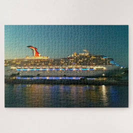 Kreuzfahrtschiff nachts puzzle