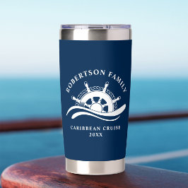 Kreuzfahrtschiff Navy Blue Thermobecher