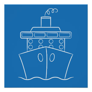 Kreuzfahrtschiff Poster