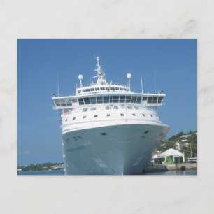 Kreuzfahrtschiff Postkarte