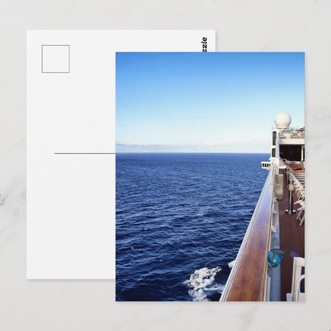 Kreuzfahrtschiff Postkarte (Vorne/Hinten)