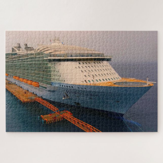 Kreuzfahrtschiff Puzzle (Horizontal)