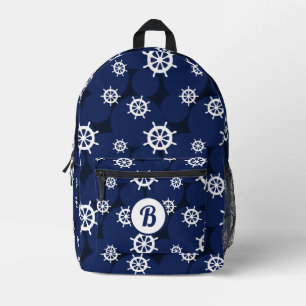 Kreuzfahrtschiff-Radmonogramm Bedruckter Rucksack
