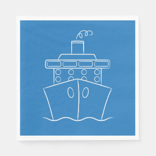 Kreuzfahrtschiff Serviette