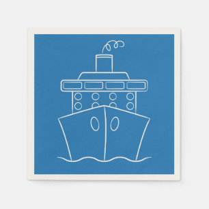 Kreuzfahrtschiff Serviette