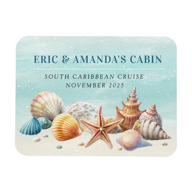 Kreuzfahrtschiff Stateroom Magnet (Horizontal)