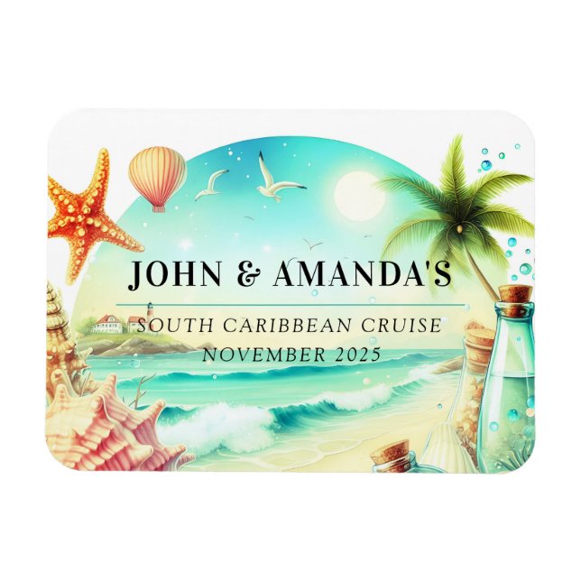 Kreuzfahrtschiff Stateroom Magnet (Horizontal)