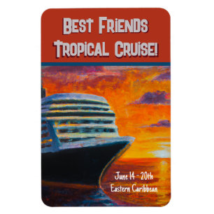 Kreuzfahrtschiff Sunset Stateroom Door Magnet