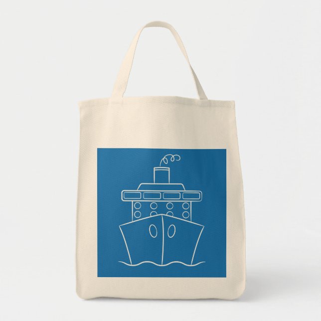 Kreuzfahrtschiff Tragetasche (Vorne)