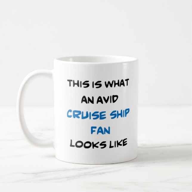 Kreuzfahrtschiff-Ventilator, eifrig Kaffeetasse (Links)