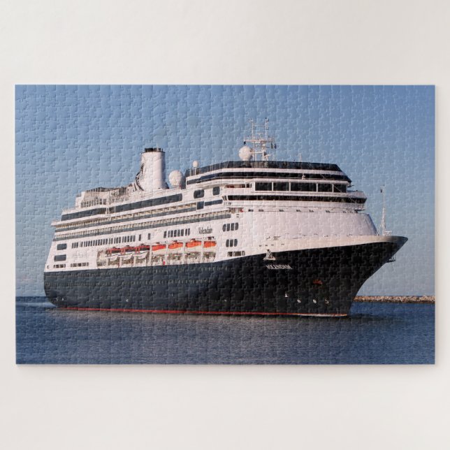 Kreuzfahrtschiff Volendam Puzzle (Horizontal)