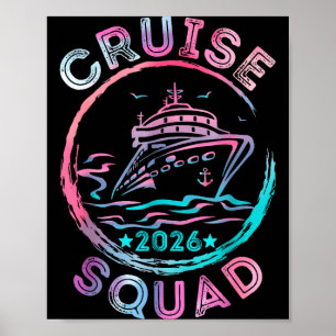 Kreuzfahrtsteam 2026 Hawaii Sommerurlaub Poster