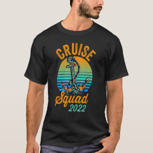 Kreuzfahrtteam 2022 Kuhleder Leopard Anker Kreuzf T-Shirt