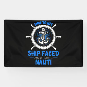 Kreuzfahrtzeit bis zum Schiff Banner